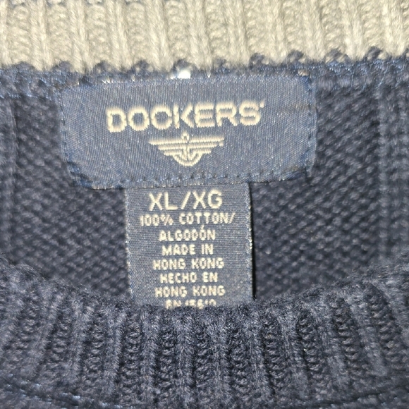 Dockers Men's Dark Sweater - Picture 2 of 4